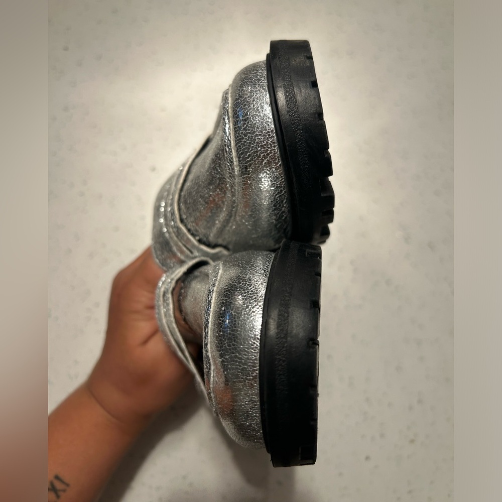Nordstrom Silver Kids 2 Loafer - Picture 7 of 8